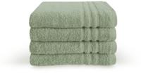 Set van 4 Byrklund baddoeken bath basics jade 50x100 cm