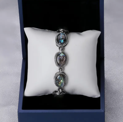 Ovale abalone armband - Sieraden - Spiritueelboek.nl