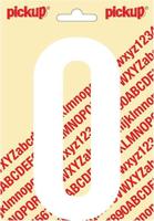 Plakletter Nobel Sticker letter O wit Pickup - Pickup