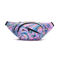 Kleur afdrukken multifunctionele casual zakken Dames outdoor portemonnee taille tas (paars) Kleur afdrukken multifunctionele casual zakken Dames outdoor portemonnee taille tas (paars)