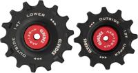 Elvedes set derailleurwieltjes 12t+14t keramisch