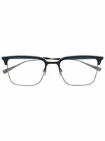 Masunaga lunettes de vue Waldorf à monture carrée - Noir - thumbnail