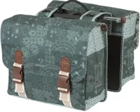 Dubbele fietstas Basil Bohème MIK - 35 liter - groen