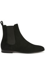 Giuseppe Zanotti bottines chelsea Blaas en daim - Noir