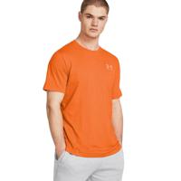 Under Armour Sportstyle Left Chest Logo T-Shirt Oranje Wit - thumbnail