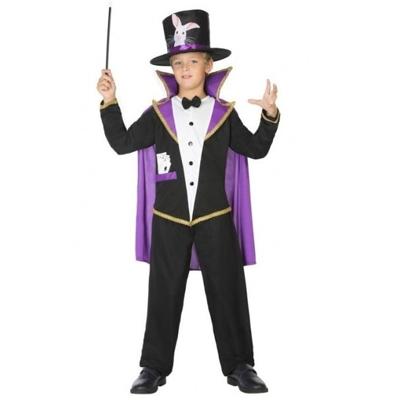 Goochelaar verkleedpak - kostuum voor kinderen - carnavalskleding - circus