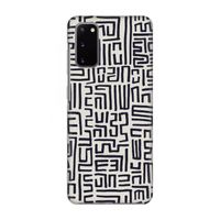 Moroccan Print: Volledig geprint Samsung Galaxy S20 Hoesje