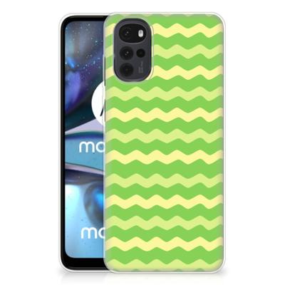 Motorola Moto G22 | TPU bumper | Waves Green