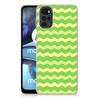 Motorola Moto G22 | TPU bumper | Waves Green