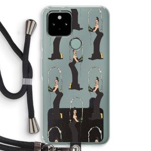 Pop Some Kim: Pixel 5 Transparant Hoesje met koord