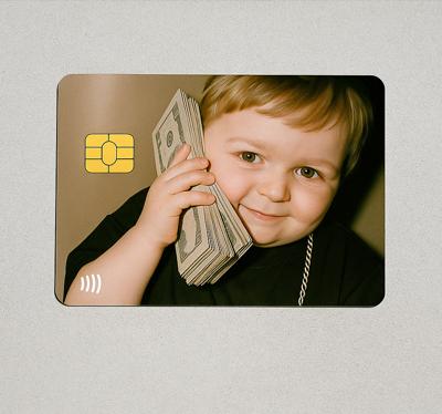 Pinpas sticker meme cultuur geld