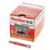 Fischer DUOPOWER 10 x 80 25 stuk(s) 80 mm - thumbnail