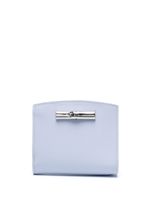 Longchamp portefeuille Roseau en cuir - Bleu