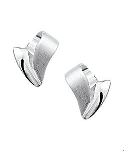 TFT Oorknoppen Poli/mat Zilver Gerhodineerd Mat Glanzend 9 mm x 7 mm