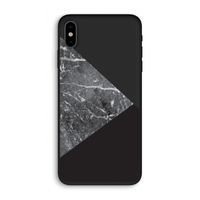 Combinatie marmer: iPhone XS Biologisch afbreekbaar hoesje