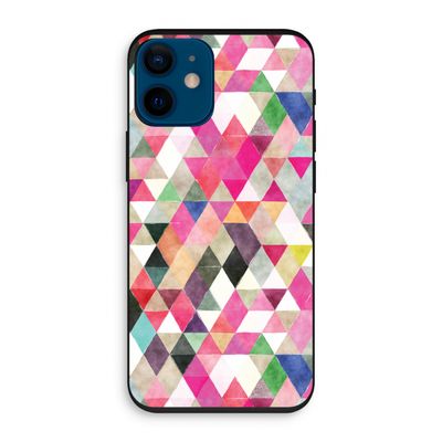 Gekleurde driehoekjes: iPhone 12 mini Biologisch afbreekbaar hoesje