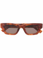 Ambush Eyewear lunettes de soleil Ray à monture carrée - Marron