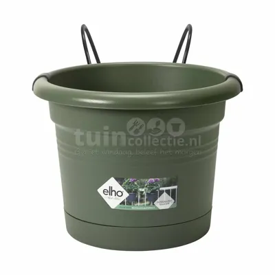 Elho Green Basics Balkonbak Set Blad Groen Ø26cm