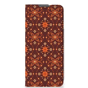 OnePlus Nord CE 2 5G Hoesje met Magneet Batik Brown