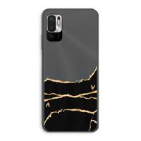 Gouden marmer: Xiaomi Redmi Note 10 5G Transparant Hoesje