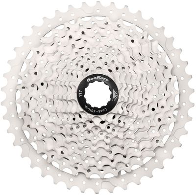Sunrace 10 speed cassette 11-40 t csms3 zilver