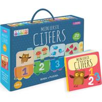Cijfers Puzzel met boek - thumbnail