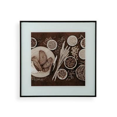 Schilderij Versa Eten Kristal polyestyreen (2 x 30 x 30 cm)