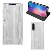 Xiaomi Mi 9 Book | Wallet Case | White Wood
