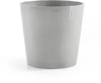 Ecopots Amsterdam Witgrijs Ø50 x H44 cm