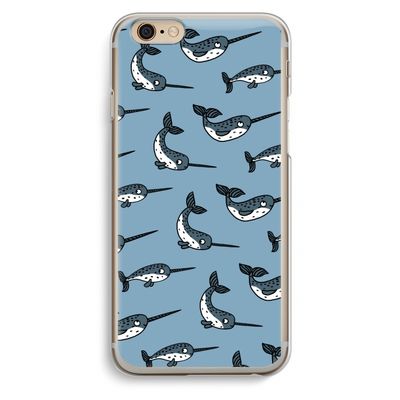 Narwhal: iPhone 6 / 6S Transparant Hoesje