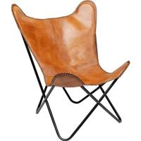 Kare Fauteuil California Leather Brown Kare Fauteuil California Leather Brown