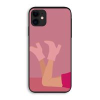 Pink boots: iPhone 11 Biologisch afbreekbaar hoesje