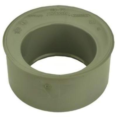Wavin PVC Inzetverloopstuk 125x75mm - Duurzame Binnen/Buiten Pijpverbinding