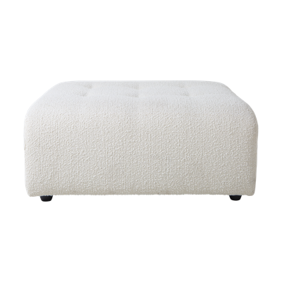 HKliving Vint hocker Boucle Cream