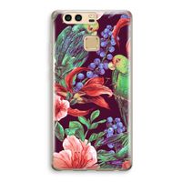 Papegaaien: Huawei P9 Transparant Hoesje