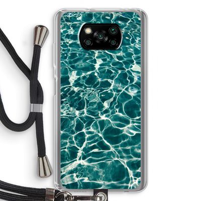 Weerkaatsing water: Xiaomi Poco X3 Pro Transparant Hoesje met koord