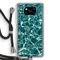 Weerkaatsing water: Xiaomi Poco X3 Pro Transparant Hoesje met koord
