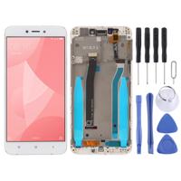 LCD-scherm en Digitizer volledige montage met Frame voor Xiaomi Redmi 4 X (wit)