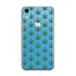 Weed: iPhone XR Transparant Hoesje