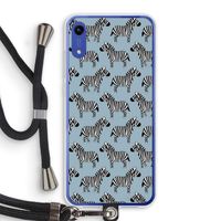 Zebra: Honor Play 8A Transparant Hoesje met koord