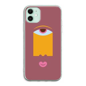 Mono V: iPhone 11 Transparant Hoesje