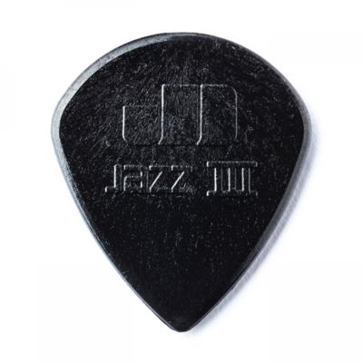 Dunlop Jazz III Plectrum 1.38mm Zwart - Per Stuk Dunlop Jazz III Plectrum 1.38mm Zwart - Per Stuk