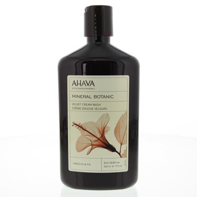 Ahava Mineral Botanic Velvet Cream Wash Crème Hibiscus & Fig 500ml