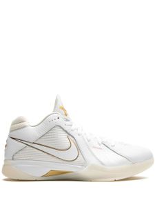 Nike "baskets KD 3 ""White/Metallic Gold""" - Blanc