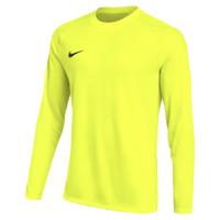 Nike Dri-FIT Park VIII Voetbalshirt Lange Mouwen Neongeel Zwart