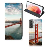 Samsung Galaxy S21 | Book Cover | Golden Gate Bridge