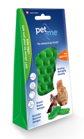 Pet+Me Cat Hair Brush Lang haar Groen