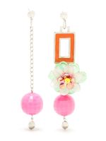 Amir Slama boucles d'oreilles Flor - Rose - thumbnail