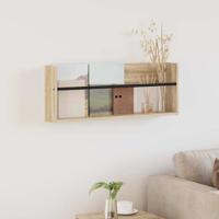 Tijdschrift Rek Sonoma Eiken 80 x 12 x 30 cm Bewerkt hout