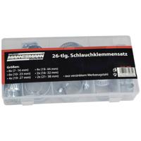 Brüder Mannesmann Slangklem M60026 Bundel-Ø (bereik) 7 tot 44 mm 1 set(s)